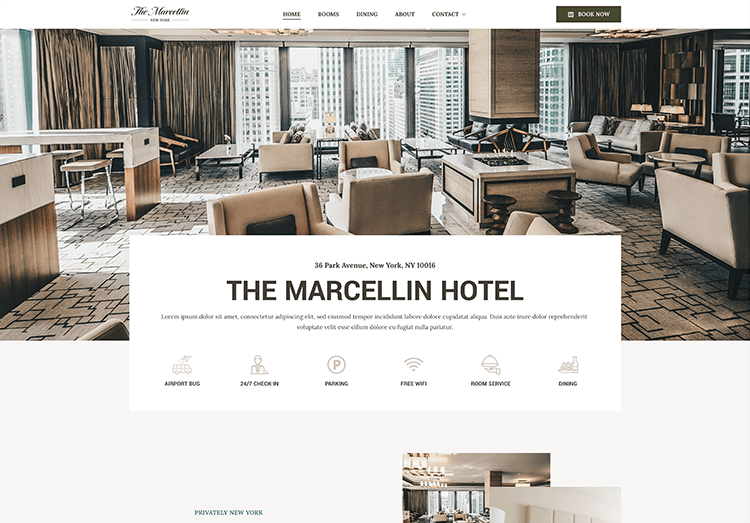 Constructor Web - City Hotel