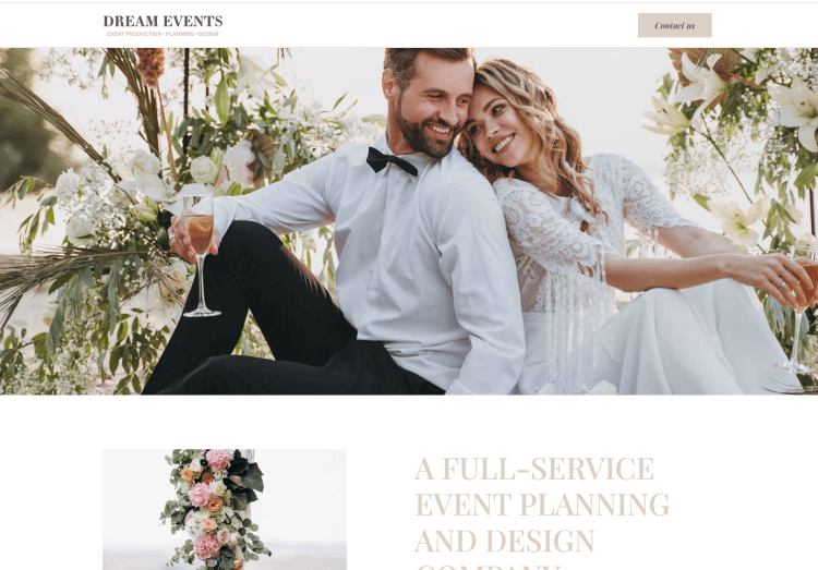Constructor Web - Wedding